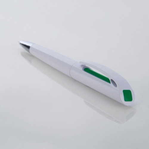 Długopis plastikowy JUSTANY zielony 091909 (5)