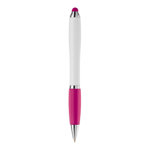 Długopis biały Hawaï stylus Biały / różowy LT80433-N0176 (2)