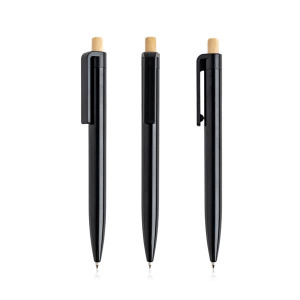 Długopis z recyklingowanego ABS / Prens Czarny