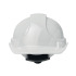 Kask ochronny z ABS Bialy MO2456-06 (3) thumbnail