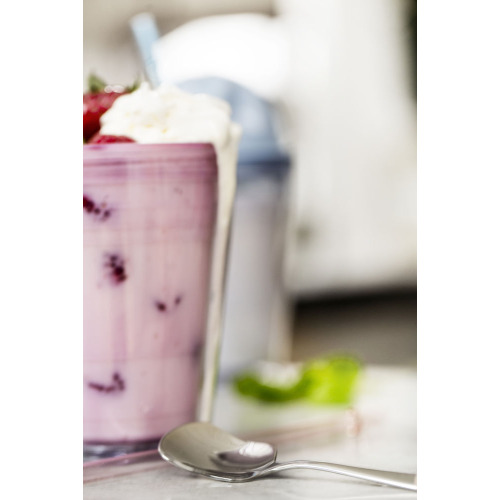 Sweet kubek ze słomką na koktajl, różowy Różowy 5017173 (2)