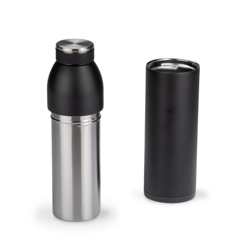 Butelka termiczna DUAL 600 ml Czarny 16049-02 (1)