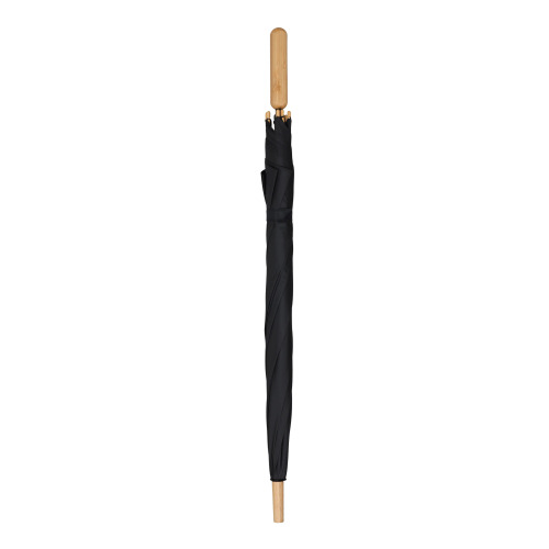 Składany parasol 25” z plastiku z recyklingu Czarny LT97114-N0002 (2)