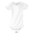 BAMBINO Dziecięce body 180g-WH-XXS Bialy S00583-WH-XXS  thumbnail