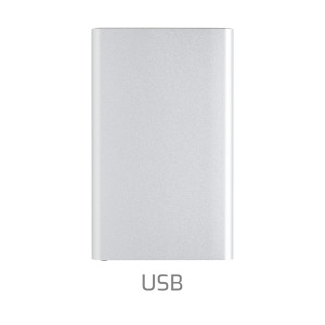 Power bank 4000 mAh z aluminium z recyklingu