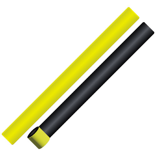 RFX™ reflective odblaskowa opaska zatrzaskowa z TPU o długości 34 cm Neonowy żółty 1PR06113 (2)
