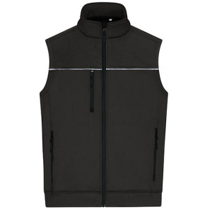 Kamizelka Robocza Softshell Odblaskowa - Navy & Navy