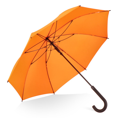 Verdure 190T Pongee 23" Wiatroodporny parasol z uchwytem, automatyczny Pomarańczowy LT97119-N0026 (2)