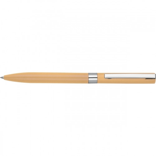 Długopis aluminiowy żelowy HUELVA Beżowy 374213 