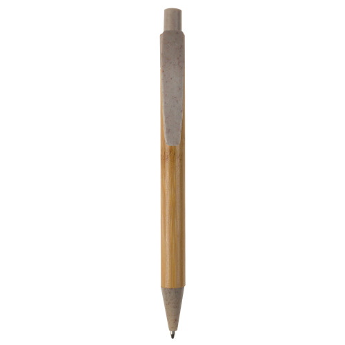 Długopis bambusowo-słomkowy Szary LT87284-N0061 (2)