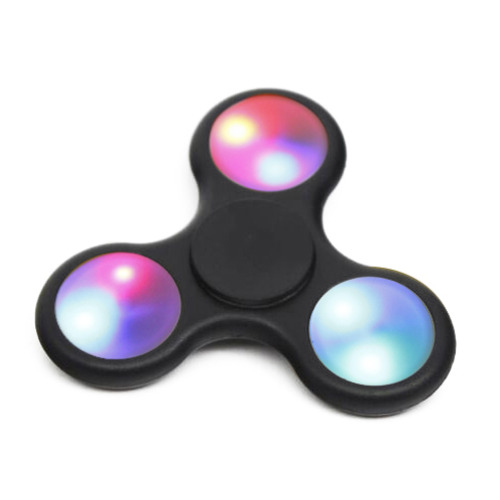 Fidget Spinner LED Czarny EG 028403 