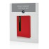 Zestaw upominkowy, notatnik A5 (kartki w linie), długopis czerwony V2717-05 (3) thumbnail