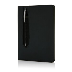 Notatnik A5 Deluxe, touch pen czarny
