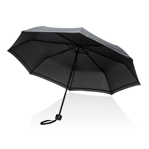 Mały parasol 20.5" AWARE™ RPET Czarny P850.541 (3)
