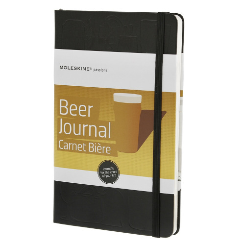 Beer Journal - specjlany notatnik Moleskine Passion Journal Czarny VM312-03 