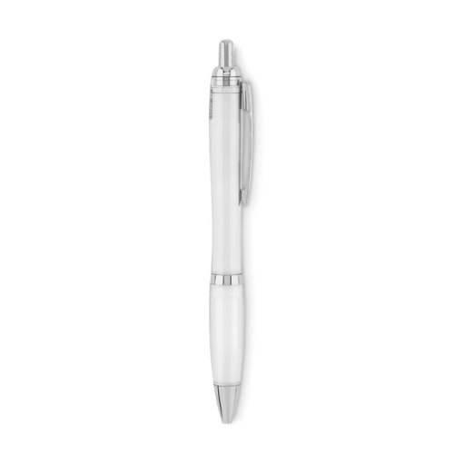 Długopis z RPET przezroczysty biały MO6409-26 (3)