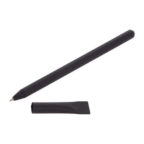 Długopis ekologiczny, zatyczka czarny V1630-03 (2)