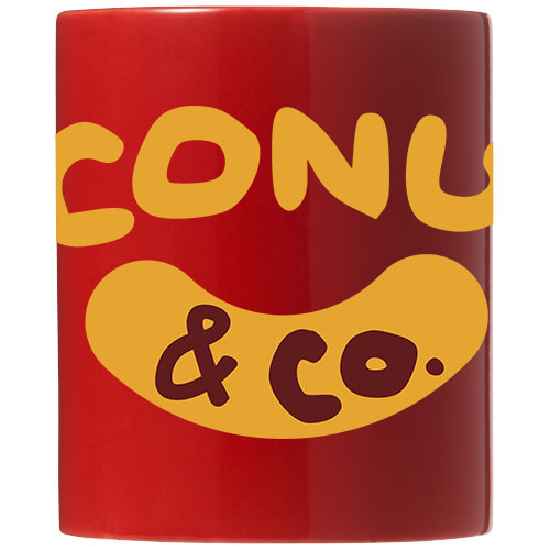 Kubek ceramiczny Santos Czerwony 10037802 (2)