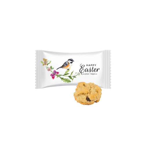 Ciastko Reklamowe Owsiane Mini z Kawałkami Czekolady Wielokolorowy S0070E 