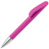 Pióro kulkowe Slash soft touch R-ABS Różowy LT87824-N0076  thumbnail