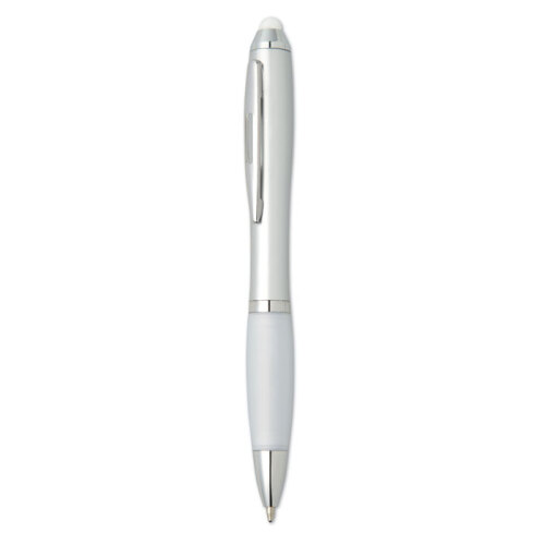 Rio długopis z rysikiem biały MO8152-06 (1)