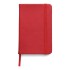 Notatnik (kartki w kratkę) czerwony V2893-05  thumbnail