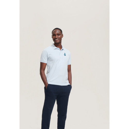 PERFECT Męskie POLO 180g French Navy S11346-FN-L (3)
