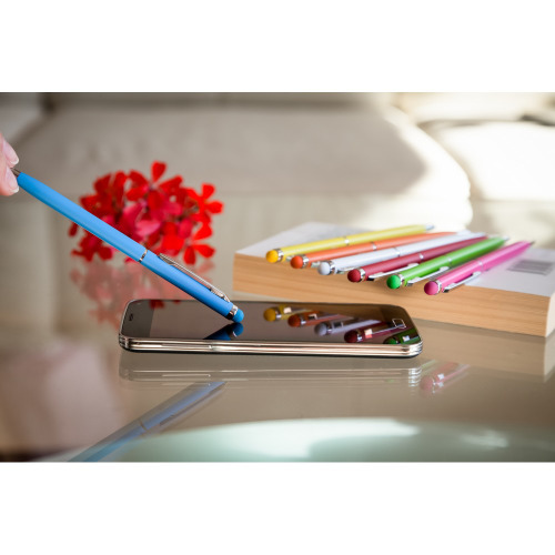 Długopis, touch pen | Dennis Błękitny V1637-23 (1)