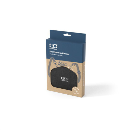 Lunchbag termiczny z paskiem Fresh Black Black B377220002 (3)