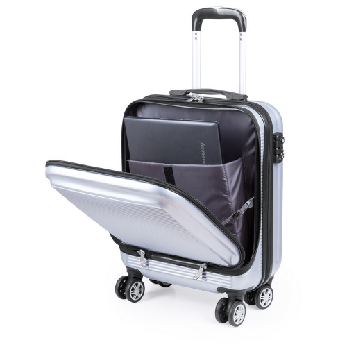 Walizka, torba na laptopa Srebrny V0707-32 (1)