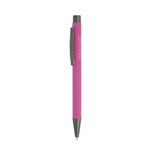 Długopis metalowy aluminiowy soft touch / Rupen Czarny IP13148711 