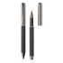 Zestaw piśmienny, długopis i pióro kulkowe grey P611.052 (2) thumbnail