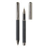 Zestaw piśmienny, długopis i pióro kulkowe grey P611.052 (2) thumbnail
