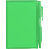 Notatnik z długopisem zielony V2249-06  thumbnail