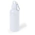 Bidon, butelka sportowa 600 ml z karabińczykiem biały V8439-02  thumbnail