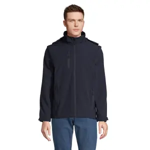 Kurtka Softshell 3w1 Oddychająca Wodoodporna