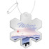 RFX™ reflective odblaskowa zawieszka z PVC, płatek śniegu Biały 1PR09801 (1) thumbnail