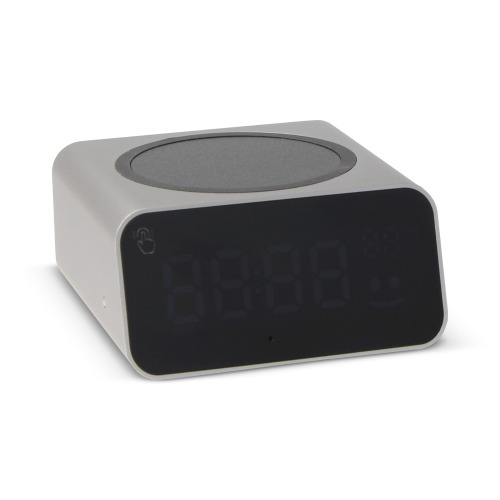 Bezprzewodowa ładowarka Xoopar Reddi Charge PD z zegarem Jasnoszary LT41315-N0062 