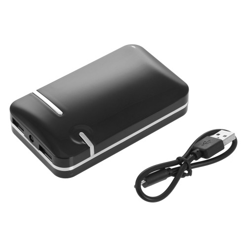 Power bank 7800 mAh, lampka LED Czarny V3387-03 (3)