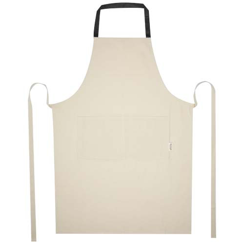 Nia fartuch z bawełny z recyklingu 200 g/m² Czarny 11332590 (2)