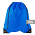 Worek ze sznurkiem Niebieski V0576-11  thumbnail