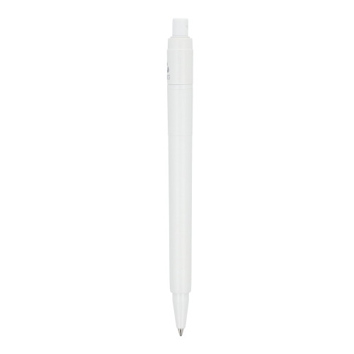 Długopis Baron 03 Recycled nieprzezroczysty Biały LT80928-N0001 (3)