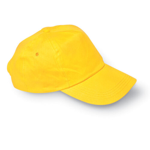 Czapka baseballowa żółty KC1447-08 