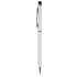Długopis, touch pen biały V1537-02  thumbnail