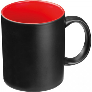 Kubek ceramiczny 300 ml ZANE Czerwony