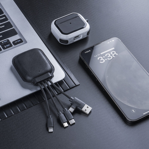 4001 | Xoopar Iné Gamma NFC Powerbank with Charging cables 3000mAh  Czarny LT41014-N0002 (2)