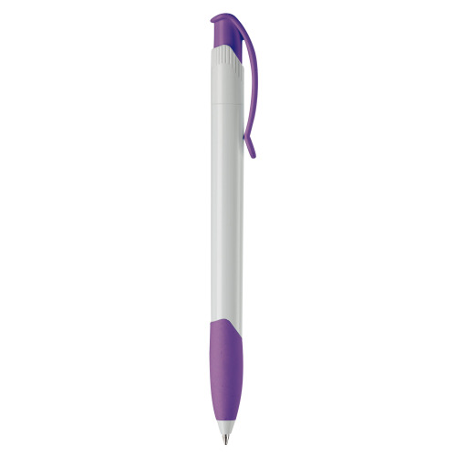 Długopis Apollo (kolor nietransparentny) Biały / purpurowy LT87100-N0172 (2)