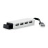 Hub USB / uchwyt na telefon biały MO8937-06 (5) thumbnail