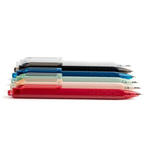 Plastikowy trójkątny długopis / Triplast Dark Red IP13159253 (3)