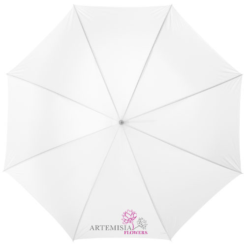 Parasol automatyczny Lisa 23'' z drewnianą rączką Biały 19547890 (3)